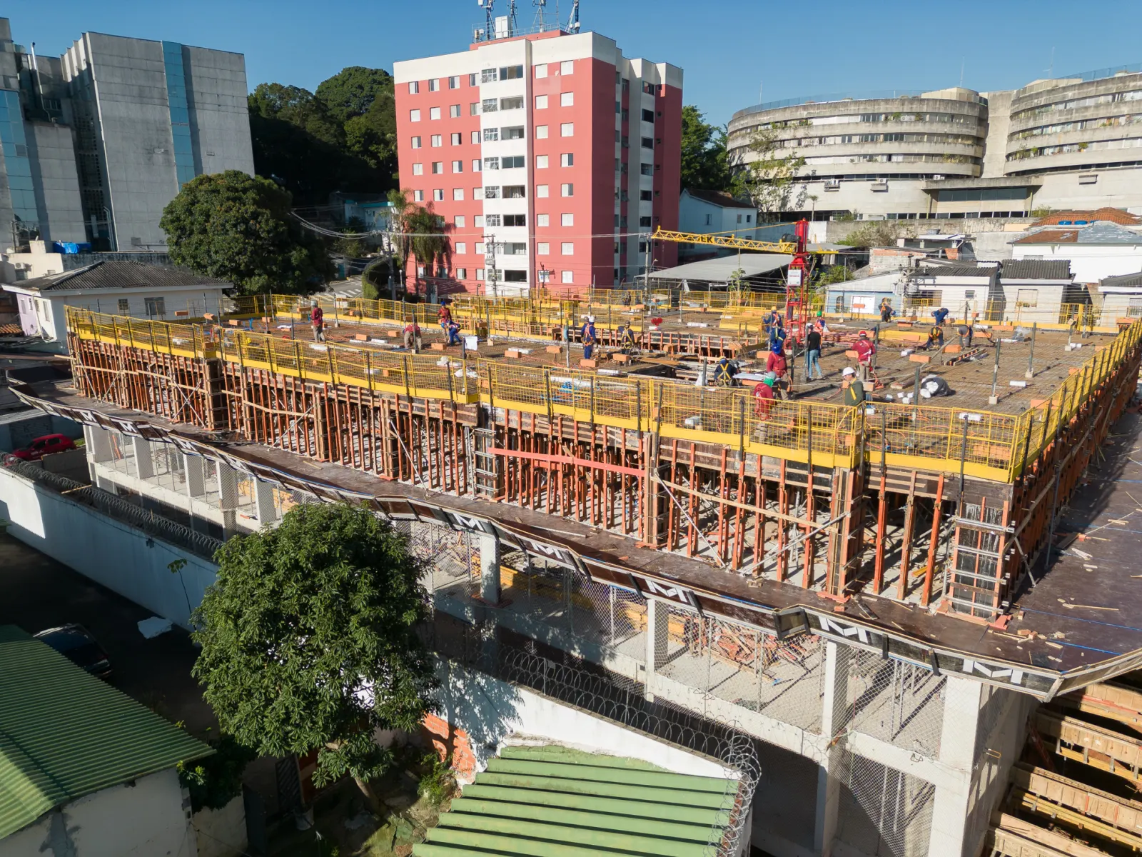 Obra do Maskan Estação Jabaquara — Junho de 2026, foto 1 de 22